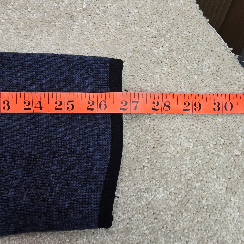 Eddie Bauer Mens XL 1/4 Zip Sweater Fleece Pullover Blue Marl NWT - Picture 4 of 9